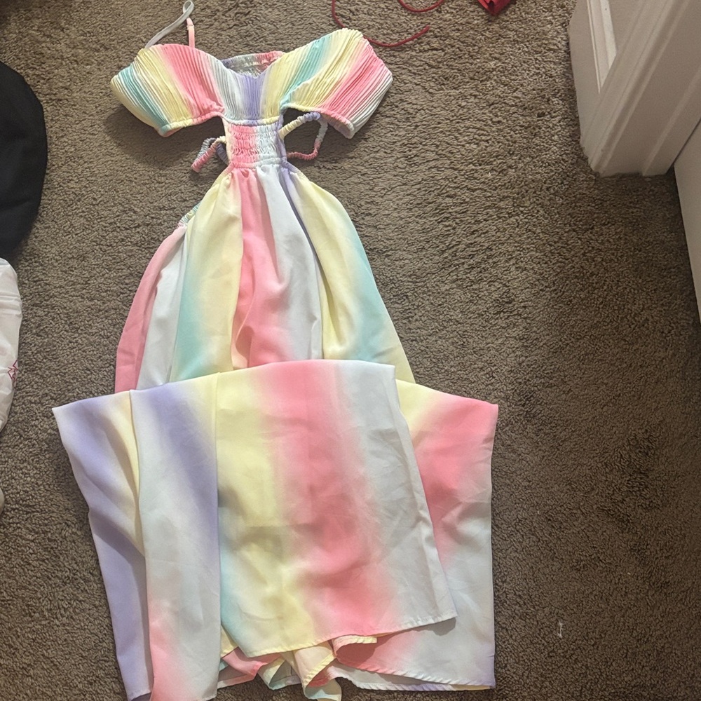 pastel dress